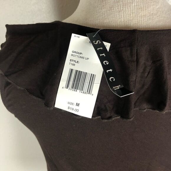 NWT Luciano Dante Brown Sleeveless Top Size M - Picture 7 of 8